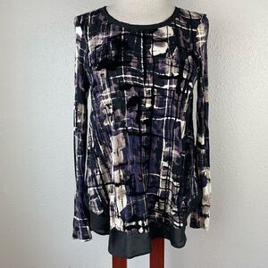 Simply Vera Vera Wang Long Sleeve Top Size M EUC